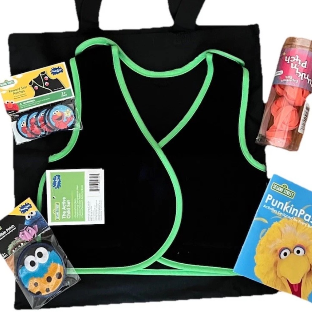 PunkinFutz Sesame Street PunkinHug Compression Vest Set Size Small New